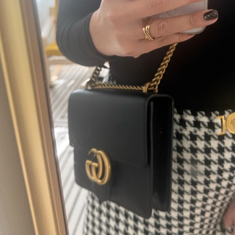 Gucci Small GG Marmont Crossbody Chain Bag - Picture 12 of 12